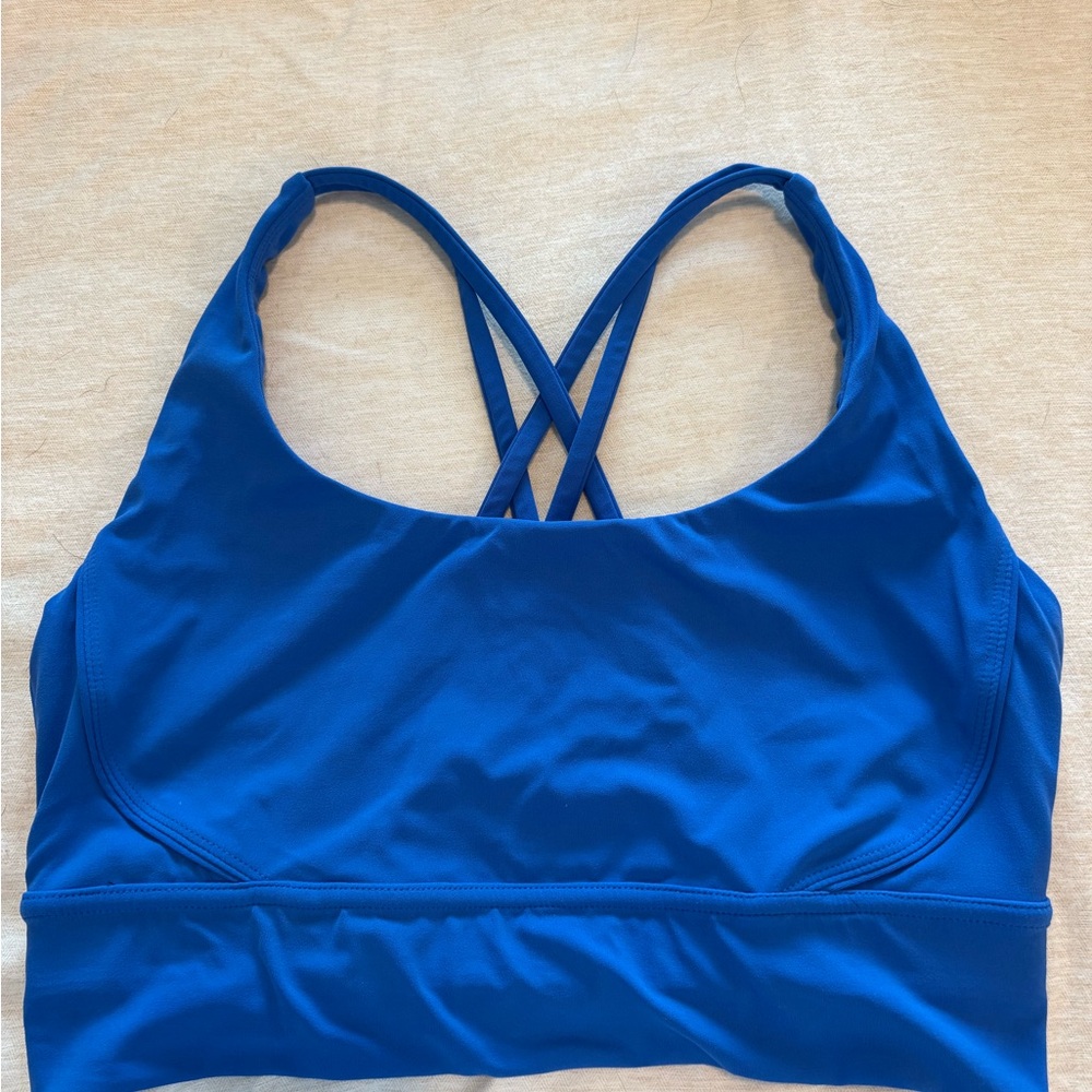 Blue Women's Sports Bra